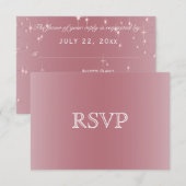 Blush Roos Gold Star Lights - RSVP (Voorkant / Achterkant)