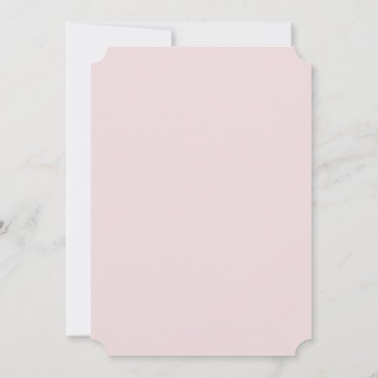 Blush Roos & Gold Sweet 16 Boog Verjaardag Kaart (Achterkant)