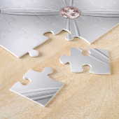 Blush Roos Jewel Legpuzzel (Zijkant)