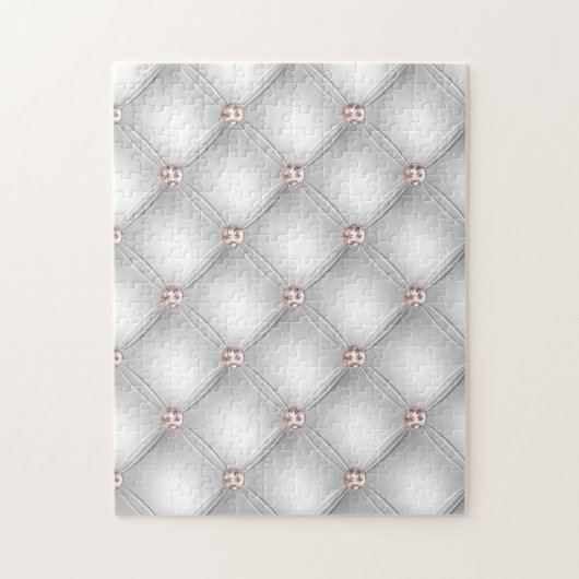 Blush Roos Jewel Legpuzzel (Verticaal)