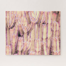 Blush Roos kwarts roze cactus Legpuzzel
