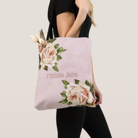 Blush  Roos Maid of Honor Tote Bag (Dichtbij)