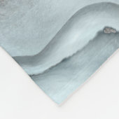 Blush roos marmer - pastelpinks en zilver fleece deken (Hoek)