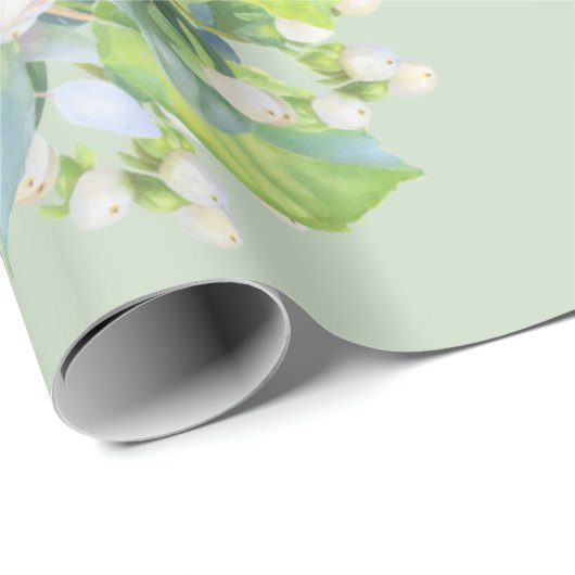 Blush Roos ompakken papier (Rol Hoek)