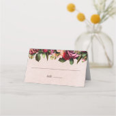 Blush Roos Plaatskaartje (Voorkant)