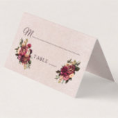 Blush Roos Plaatskaartje