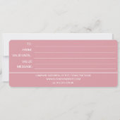 BLUSH ROOS ROZE BUSINESS LOGO CADEAUBON (Achterkant)