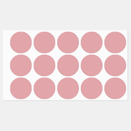 Blush Roos Roze Effen Kleur | Klassiek | Elegant Labels