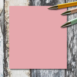 Blush Roos Roze Effen Kleur | Klassiek | Elegant Notitieblok