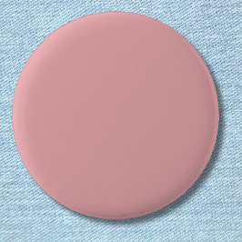 Blush Roos Roze Effen Kleur | Klassiek | Elegant Ronde Button 5,7 Cm