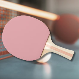 Blush Roos Roze Effen Kleur | Klassiek | Elegant Tafeltennisbatje