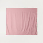 Blush Roos Roze Effen Kleur | Klassiek | Elegant Wandkleed (Voorkant (horizontaal))