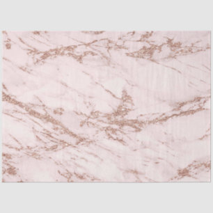 Blush Roos Roze Glitter Marble Modern Tissuepapier