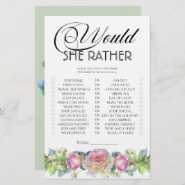 Blush roos wil liever dat ze een vrijgezellenfeest