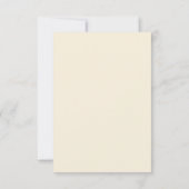 Blush Rose Art Nouveau Bewaar de Datum Save The Date (Achterkant)