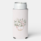 Blush Rose Bloemstuk Seltzer Blikjeskoeler (Seltzer Achterkant)