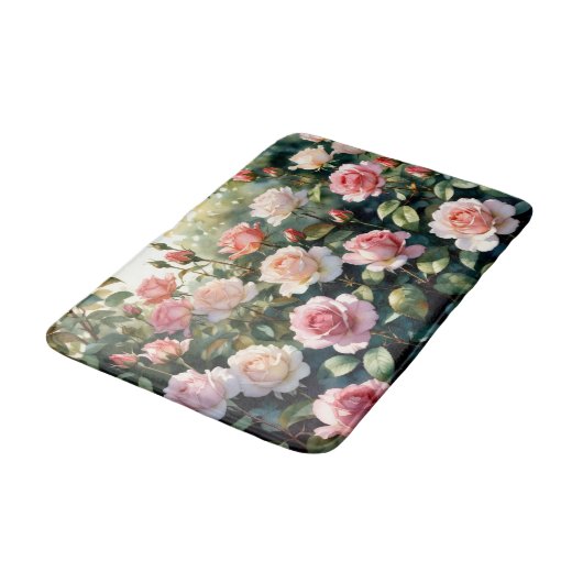 Blush Rose Garden Mat (Gekanteld)
