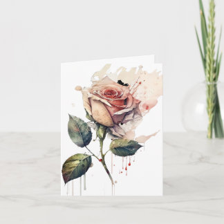 Blush Rose Love Card Bedankkaart