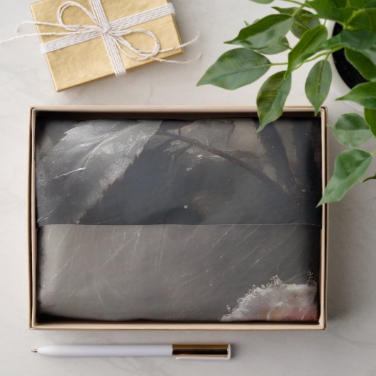 Blush Rose Pair Decoupage Tissuepapier (Geschenk)