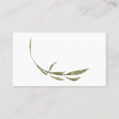 Blush Roses Floral Wedding Escort Kaart Plaatskaartje (Achterkant)