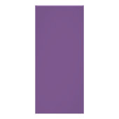 Blush Roses Paarse wilde bloemen bruiloft | Menu (Achterkant)