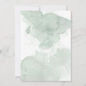 Blush Roses Red Hydrangeas Weddenschap Kaart (Achterkant)