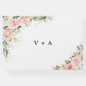 Blush Roses Weddenschap Book Gastenboek (Achterkant)