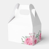 Blush Roses Wedding Favor Boxes Bedankdoosjes (Achterkant)
