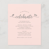 Blush Roze 4 Het Manuscript van het Afstuderen van (Achterkant)