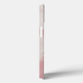 Blush roze abstract curvy lijnen vrouwelijk Case-Mate iPhone case (Achterkant / Rechts)