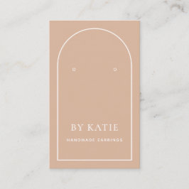 Blush Roze Arch Business Earling Display Card Visitekaartje