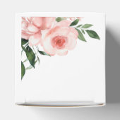 Blush Roze Baby shower Bedankdoosjes (Bovenkant)