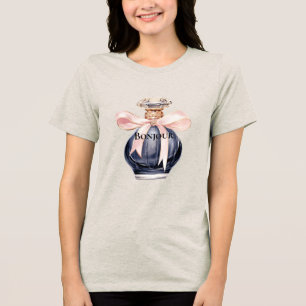 Blush roze balletschoenen Tri-Blend shirt