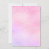 Blush Roze Ballonnen Roos Goud Sweet Sixteen Kaart (Achterkant)