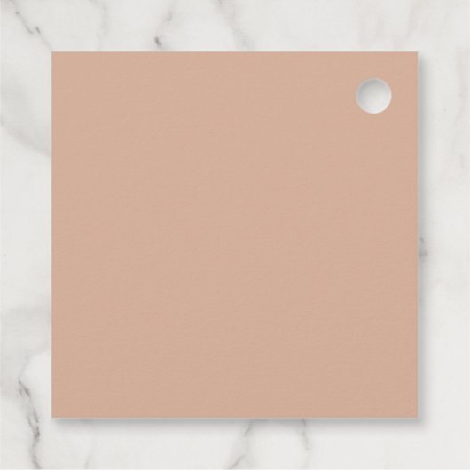 Blush roze baptisme Minimale Arch Hartelijk dank Bedankjes Labels (Achterkant)