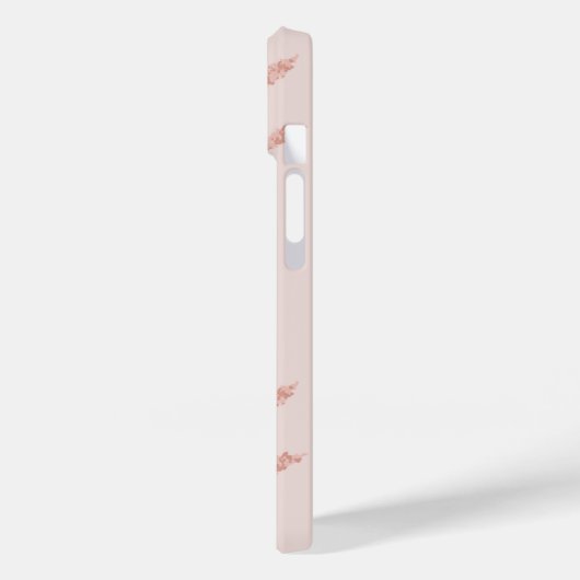 Blush Roze Bloemen Patroon I Telefoonhoesje Case-Mate iPhone Case (Achterkant / Links)