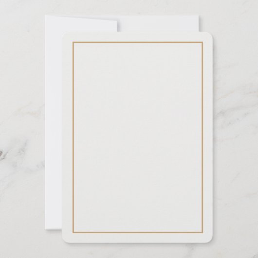 Blush roze bloemenbruiloft uitnodiging witte bloem (Achterkant)