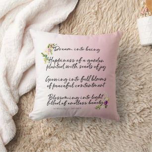 Blush Roze Bloemendroom Gedicht (geschreven door m Kussen