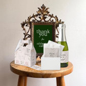 Blush roze bloementuin bruiloft met liefde cadeau bedankdoosjes