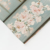  blush roze boek stacks fleece deken (Hoek)