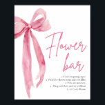 Blush Roze Bow Vrijgezellenfeest Bloem Bar Teken Poster<br><div class="desc">De Blush Pink Bow She's Tying the Knot Vrijgezellenfeest Flower Bar Sign is een charmante en elegante toevoeging aan uw feest. Met een delicaat blush roze strik ontwerp, dit teken voegt een vleugje romance toe aan uw bloembalk setup. Laat het prominent zien om gasten naar de bloembar te begeleiden, waar...</div>