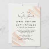 Blush Roze bridal Shower Invitation Kaart (Voorkant)
