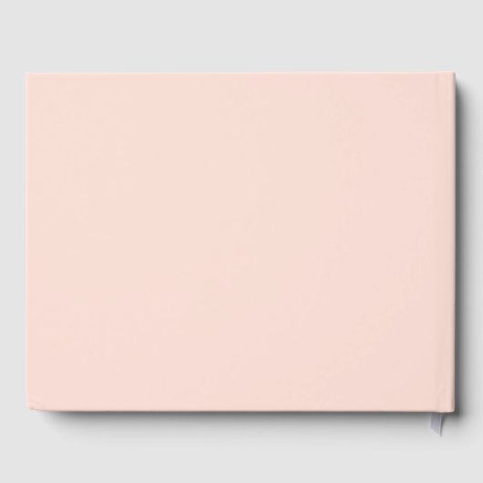 BLUSH ROZE BRUILOFT GASTENBOEK (Achterkant)