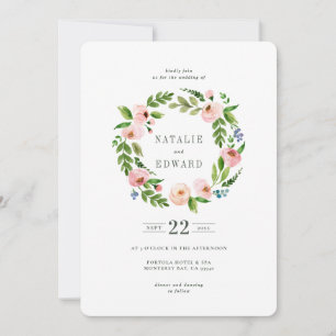 Blush roze bruine bruidebruidebruidebruin save the date