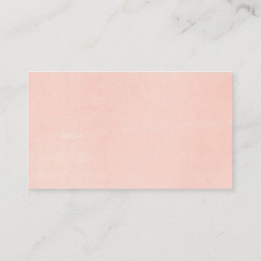 Blush roze bruine bruistapkaarten voor de vervaard informatiekaartje (Achterkant)