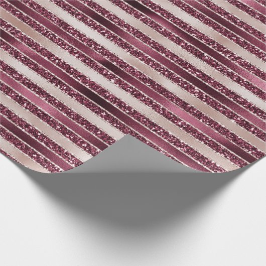 Blush roze bruine roodroze roze roze rozenstroop G Cadeaupapier (Hoek)