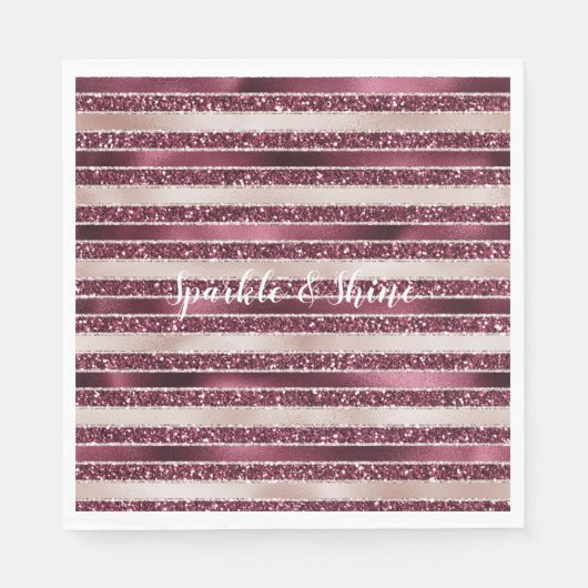 Blush roze bruine roodroze roze roze rozenstroop G Servet (Voorkant)