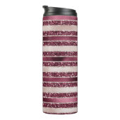 Blush roze bruine roodroze roze roze rozenstroop G Thermosbeker (Geroteerd rechts)