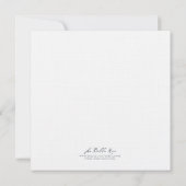 Blush roze bruinvissen Weddenschap Bewaar de datum Save The Date (Achterkant)