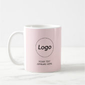 Blush Roze Business Company Corporate Logo Mok (Links)